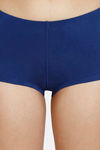 Zivame Natural Collective Low Rise Full Coverage Boyshorts - Blue Depth — thumbnail 4